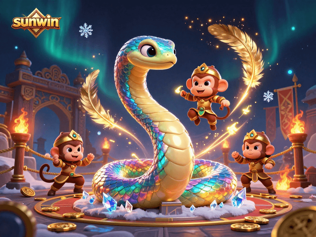 Engage with sunwin's vibrant casino world filled with animated characters and dynamic gaming elements.