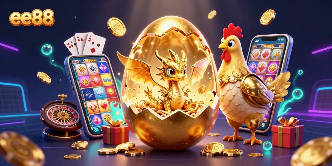 Experience exhilarating wins with ee88's vibrant casino adventure and golden treasures!