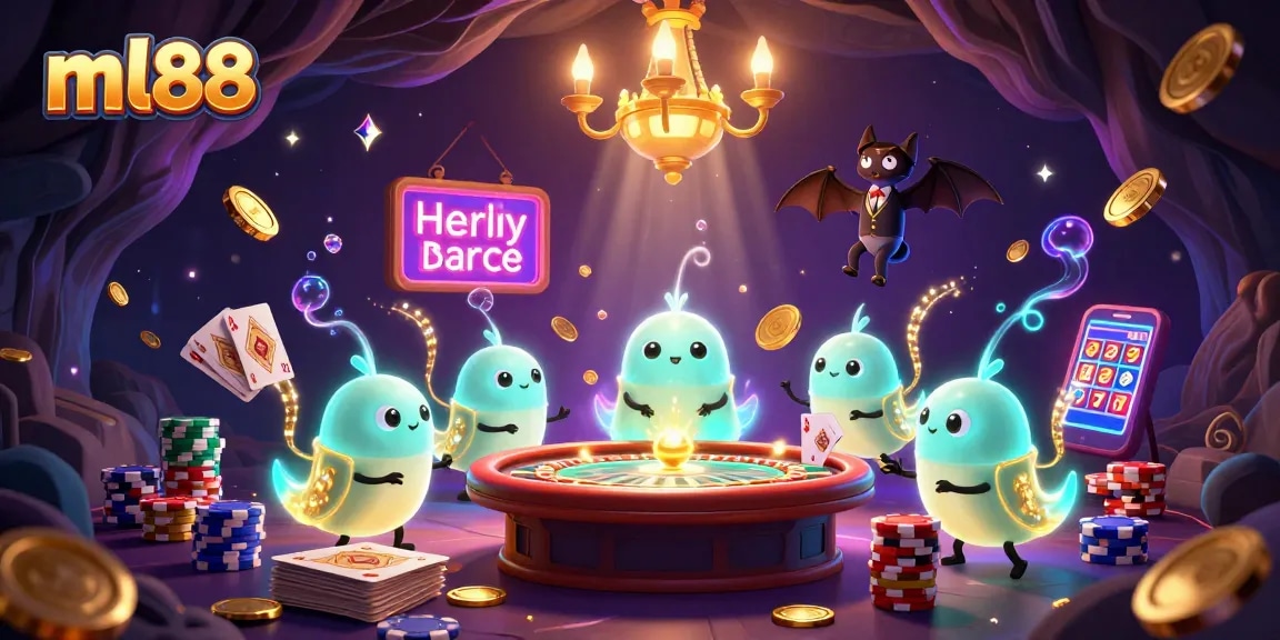 Experience exciting gameplay at ml88 with vibrant casino scenes enhanced by bioluminescent glowworms.