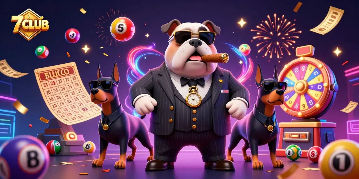 Experience the excitement of 7CLUB with vibrant lottery elements and our mafia boss theme.