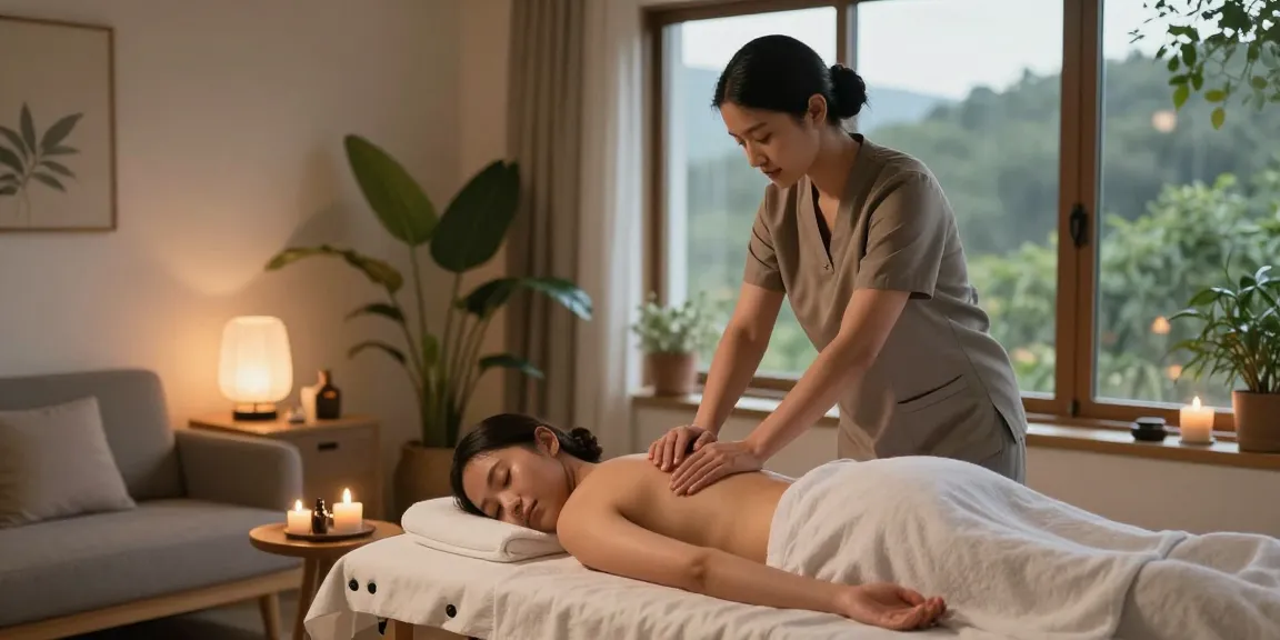 Experience the best 인계동출장안마 with a professional massage therapist in a serene home setting.