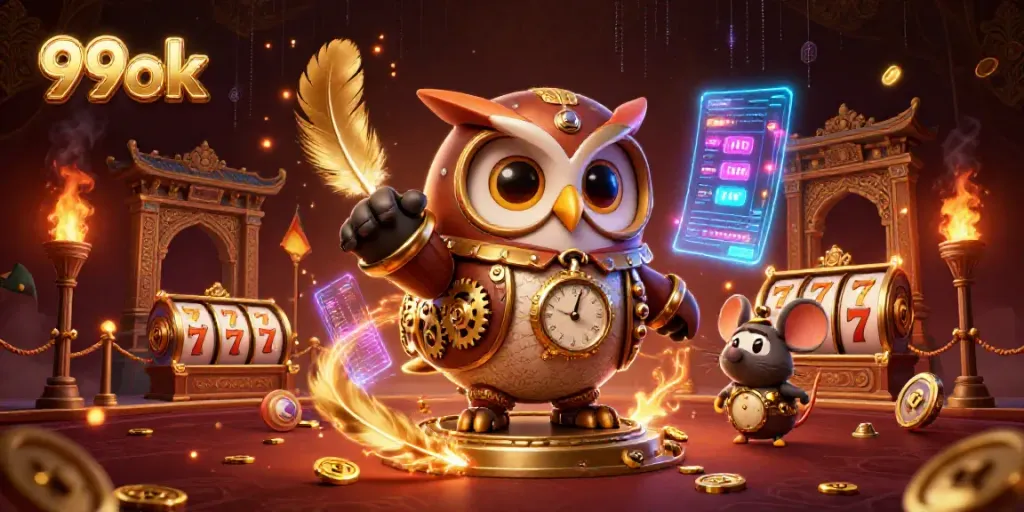 Engage in thrilling casino adventures with 99ok's dynamic steampunk-themed scene showcasing betting excitement.