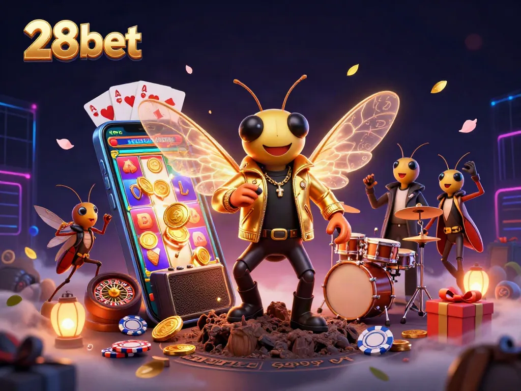 Engage with 28bet online casino featuring vibrant games and dynamic characters for thrilling action.
