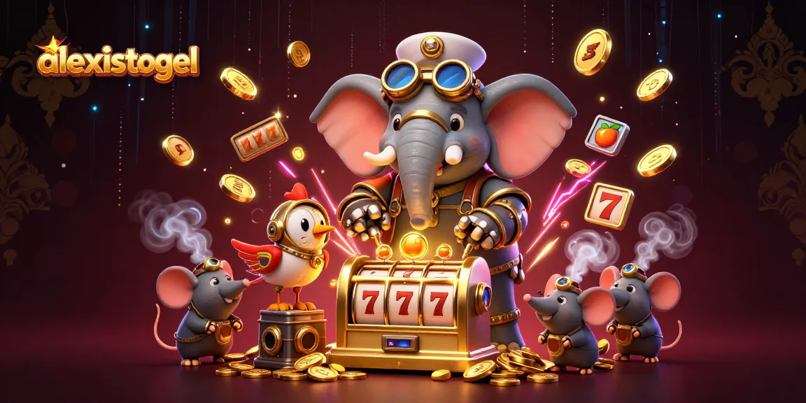 Spin winning slots with alexistogel's unique steampunk casino experience full of excitement.