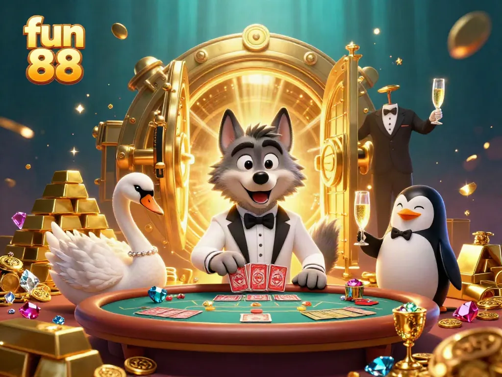 Experience fun 88's vibrant baccarat scene with our sophisticated characters and overflowing treasures.
