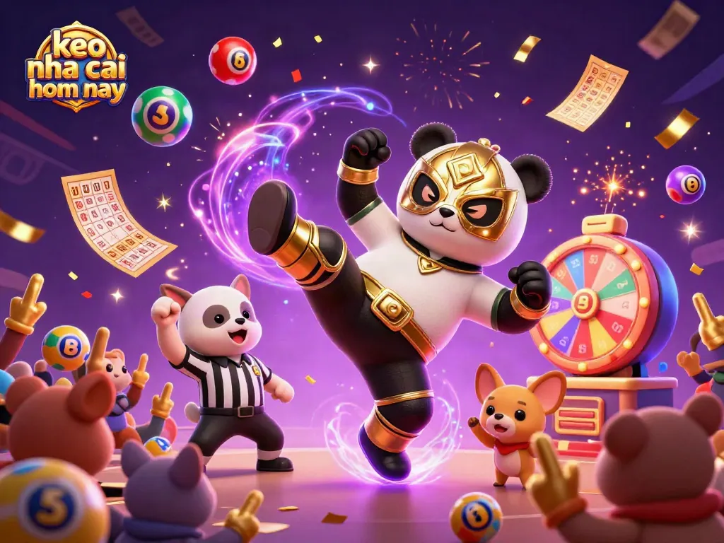 Engage with keo nha cai hom nay in a vibrant, animated digital casino scene featuring exciting game elements.
