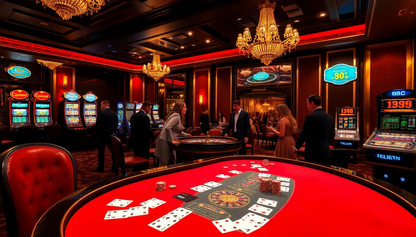 Play poker confidently at https://uk88.business/ in this luxurious casino scene.