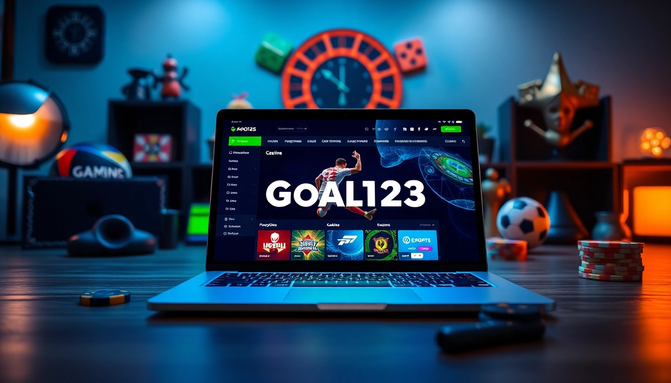 Goal123 online betting platform showcasing modern gaming experiences and user-friendly interface.