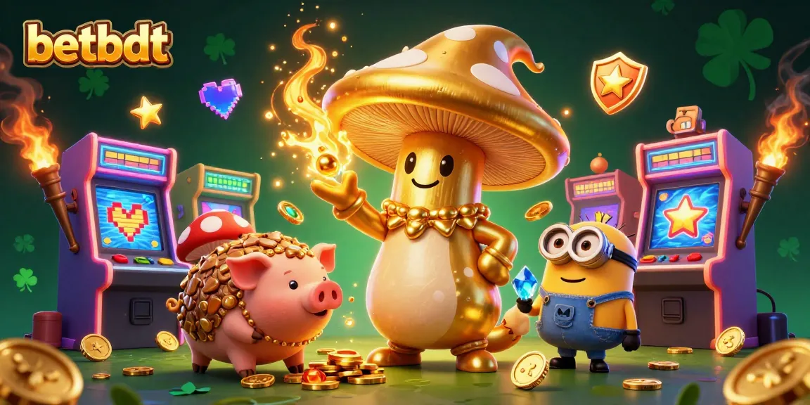 Experience thrilling betting adventures at BETBDT with vibrant casino-themed characters and dynamic game elements.