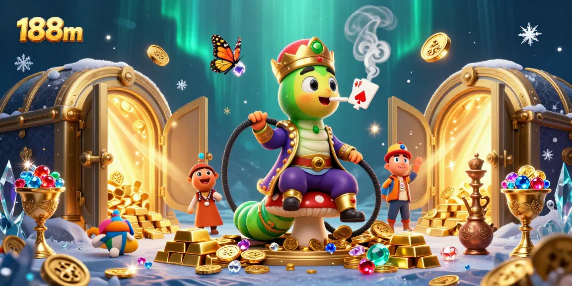 Experience the excitement of 188m casino with vibrant characters and dynamic gambling elements.
