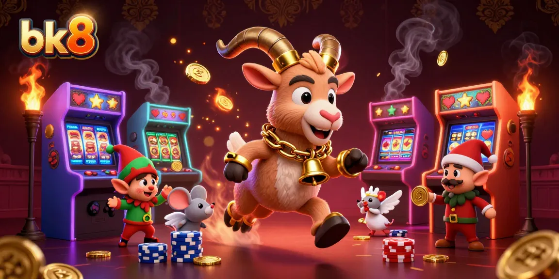 Experience thrilling gameplay and casino excitement with bk8's dynamic holiday horror scene.