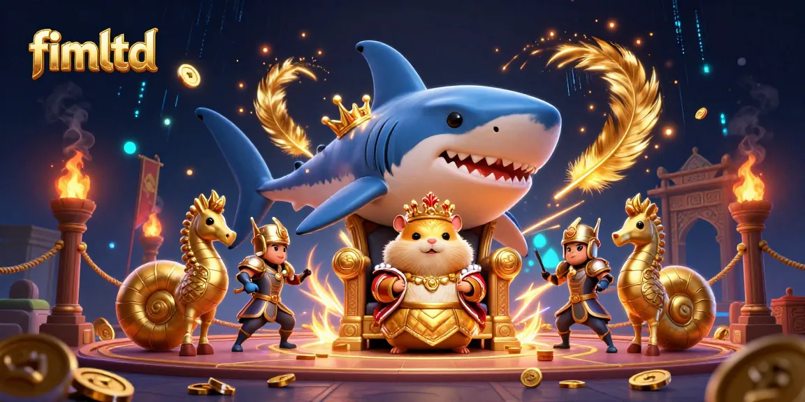 fimltd unleashes excitement with a fierce hamster king in an engaging casino-themed scene