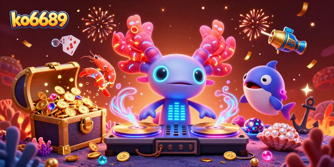 Engage with thrilling casino adventures at ko6689 featuring lively underwater elements and vibrant characters.