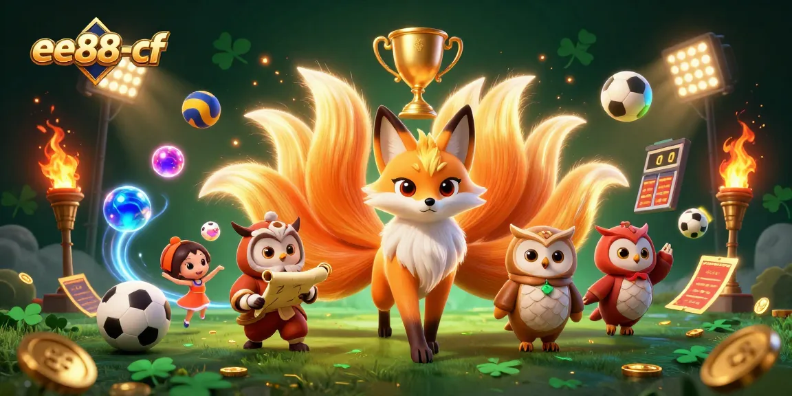 Experience thrilling sports betting excitement with ee88-cf as the nine-tailed fox and wise owl illuminate the casino world.