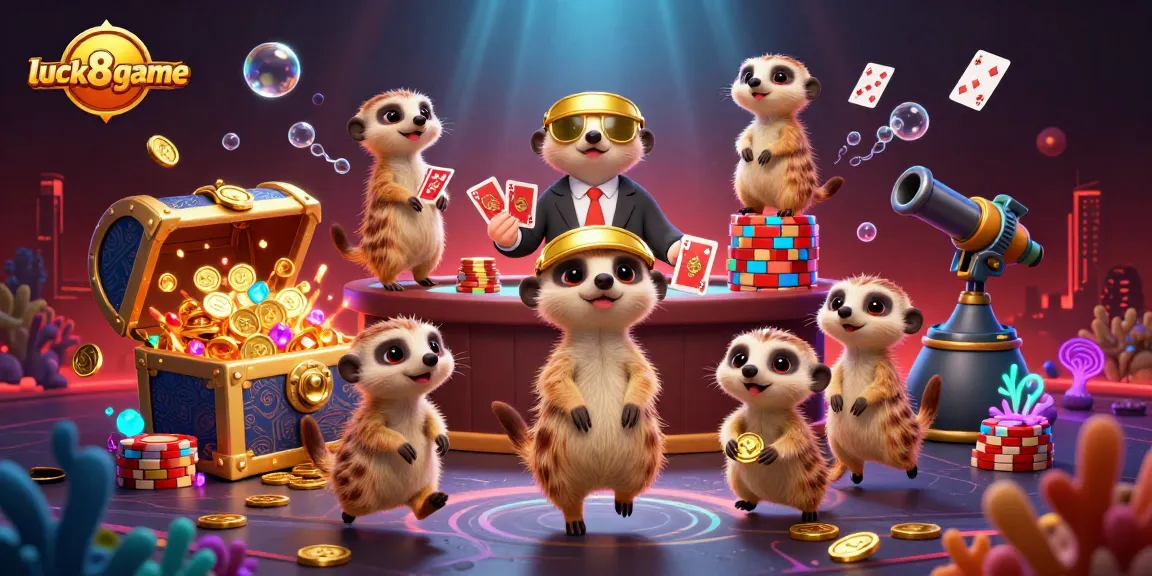 Experience thrilling gameplay with luck8-game's meerkat casino adventure, featuring dynamic characters and rich visuals.